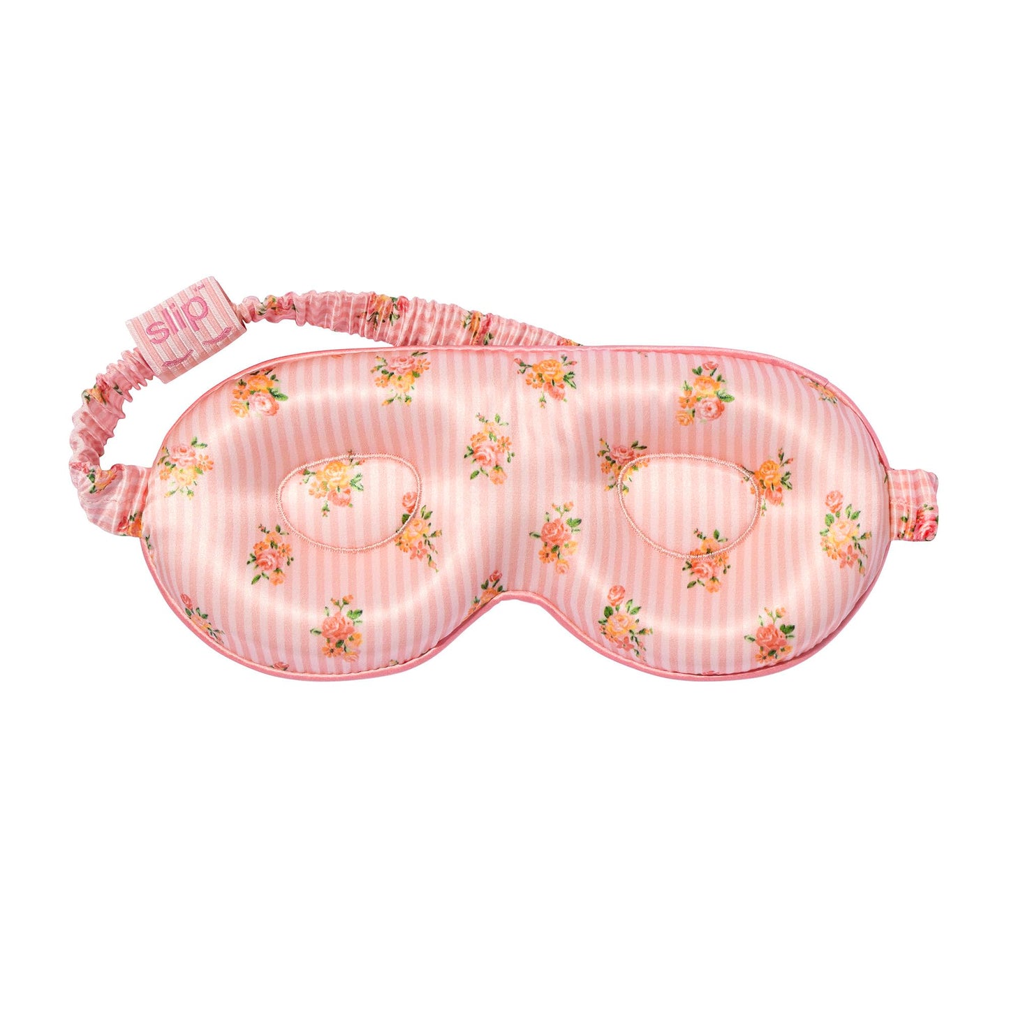 slip Petal Contour Sleep Mask | Pure Silk, 100% Mulberry Silk | Contoured Design for Optimal Light Blocking & Comfort | Soft, Gentle on Skin, Adjustable Strap for Perfect Fit | Ideal for Restful Sleep