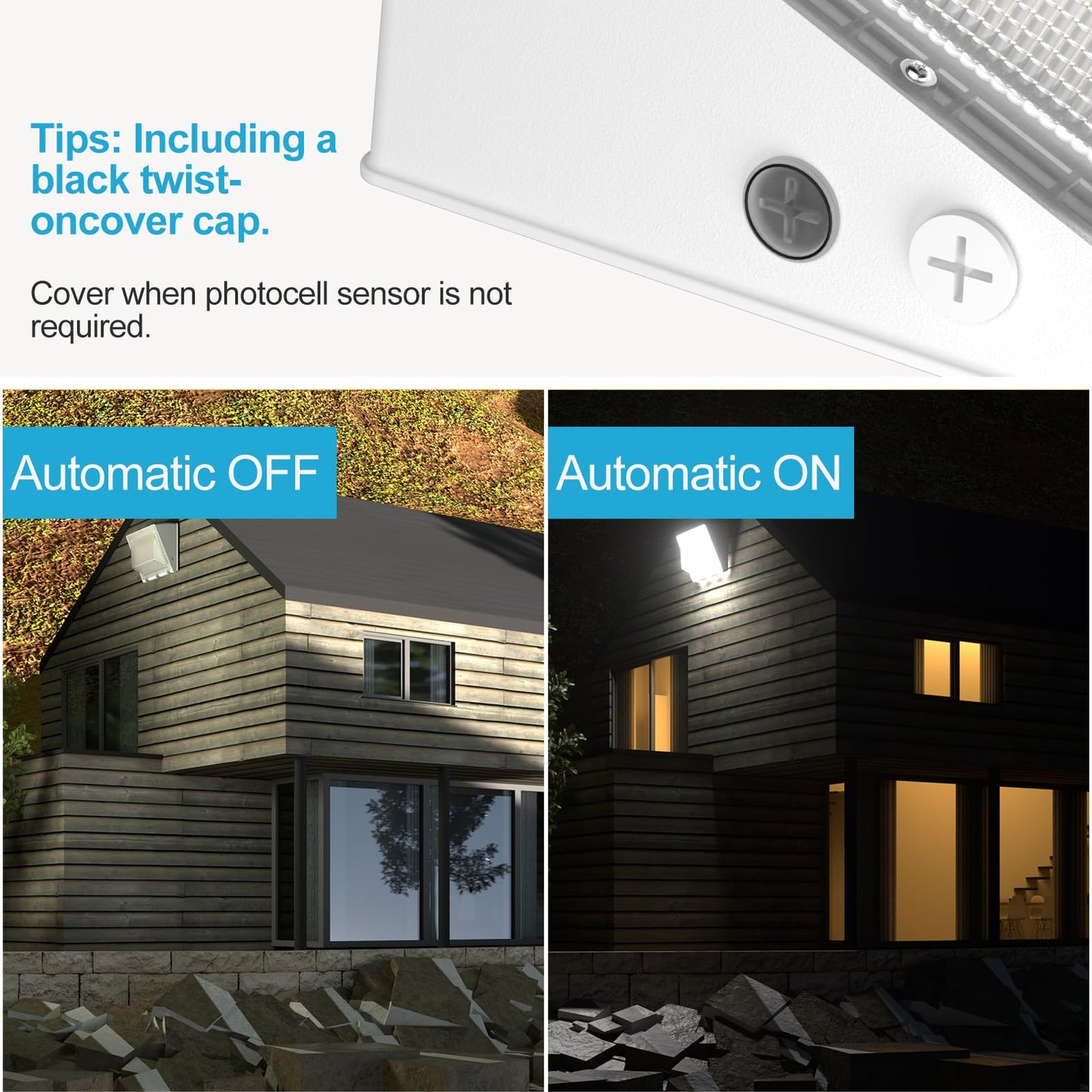 Lightdot 8Pack 200W Led Wall Pack Lights  100-277V Dusk To Dawn With Photocell | 30000Lm(150Lm/W) 5000K Ip65 Outdoor Exterior Lighting Fixture  Energy Saving|5-Yrs Warranty  Etl White(Height:15~30Ft)