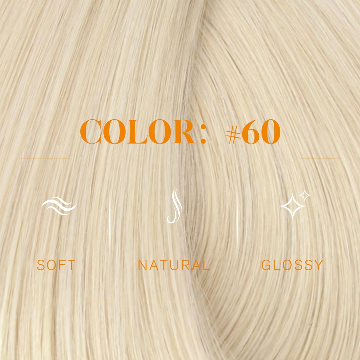 Easyouth Sew in Hair Extensions Blonde Human Hair Extensions Weft Platinum Blonde Weft Hair Extensions Real Human Hair Sew in Ex