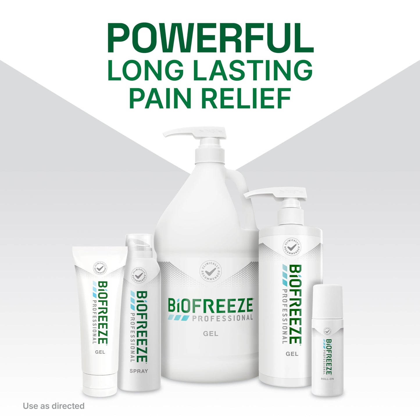 Biofreeze Professional Pain Relief Spray for Knee, Neck, Hip, Joint, Shoulder, & Simple Backache, Arthritis Pain Reliever, Sore Muscle Relief, Colorless Menthol Spray 4 Fl Oz (Pack of 3)