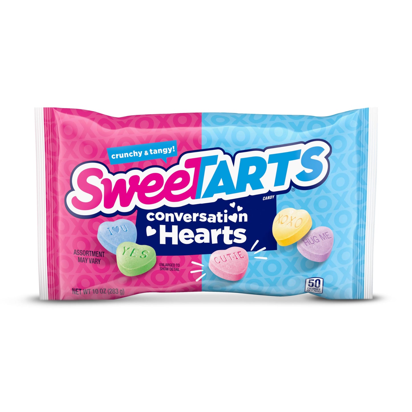 SweeTARTS Conversation Hearts, Valentines Day Candy, 10 Ounce Package