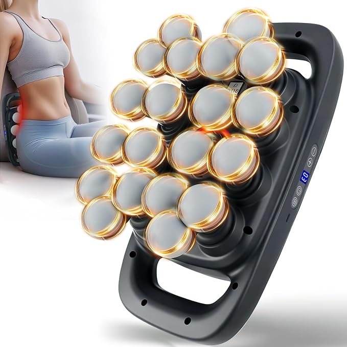 20 Head Massage Gun,More Powerful than 16 Head Massager,Deep Tissue Massager Gun with 3 Modes & 30 Levels, Muscle Massager...