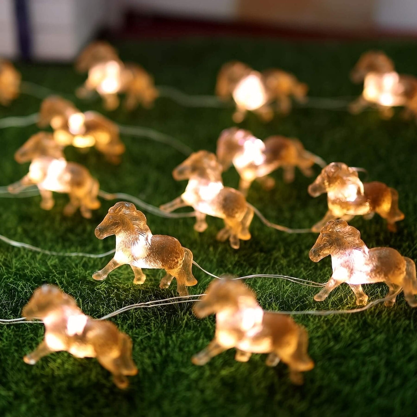 THE HXT BARTLETT Solar Powered String Lights, 40 LEDs, 14ft, Waterproof, Multicolor, Copper, Outdoor Garden D?or
