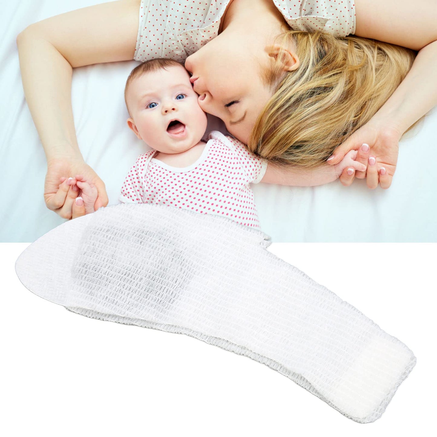 Infant Protective Eye Cover, Nonwovens Baby Eye Mask Newborn Eye Shade Easy to Use for Newborn Protection