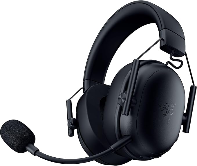 Razer BlackShark V3 X HyperSpeed Wireless Gaming Headset for PC: 50mm Drivers - Cardioid Mic - 2.4 GHz, Bluetooth, USB - W...