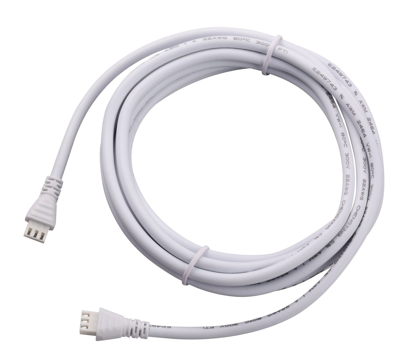 Black+Decker 108 Jumper Wire For Under Cabinet Lighting Kits, White, Plastic, Model Ledjump108, 1 Count