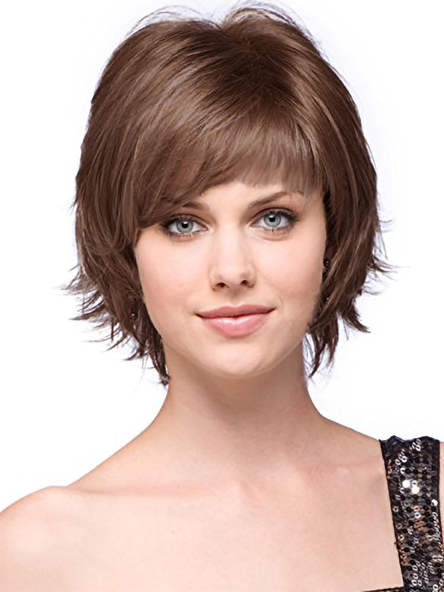 Noriko Sky Synthetic Wig by Rene of Paris and Wig Lift Comb - Auburn Sugar-R - Bundle 2 Items