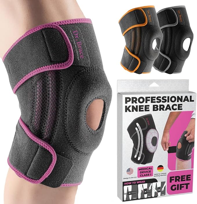 DR. BRACE ELITE Knee Brace with Side Stabilizers & Patella Gel Pads for Maximum Knee Pain Support and fast recovery for me...