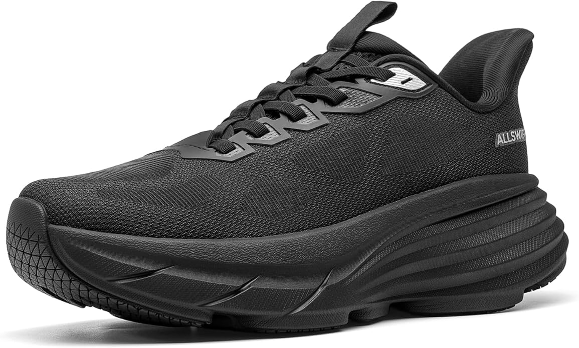 ALLSWIFIT Women's Slip On Walking Shoes Hands-Free Cushion Running Tennis Non-Slip Comfortable Gym Workout Athletic Breath...