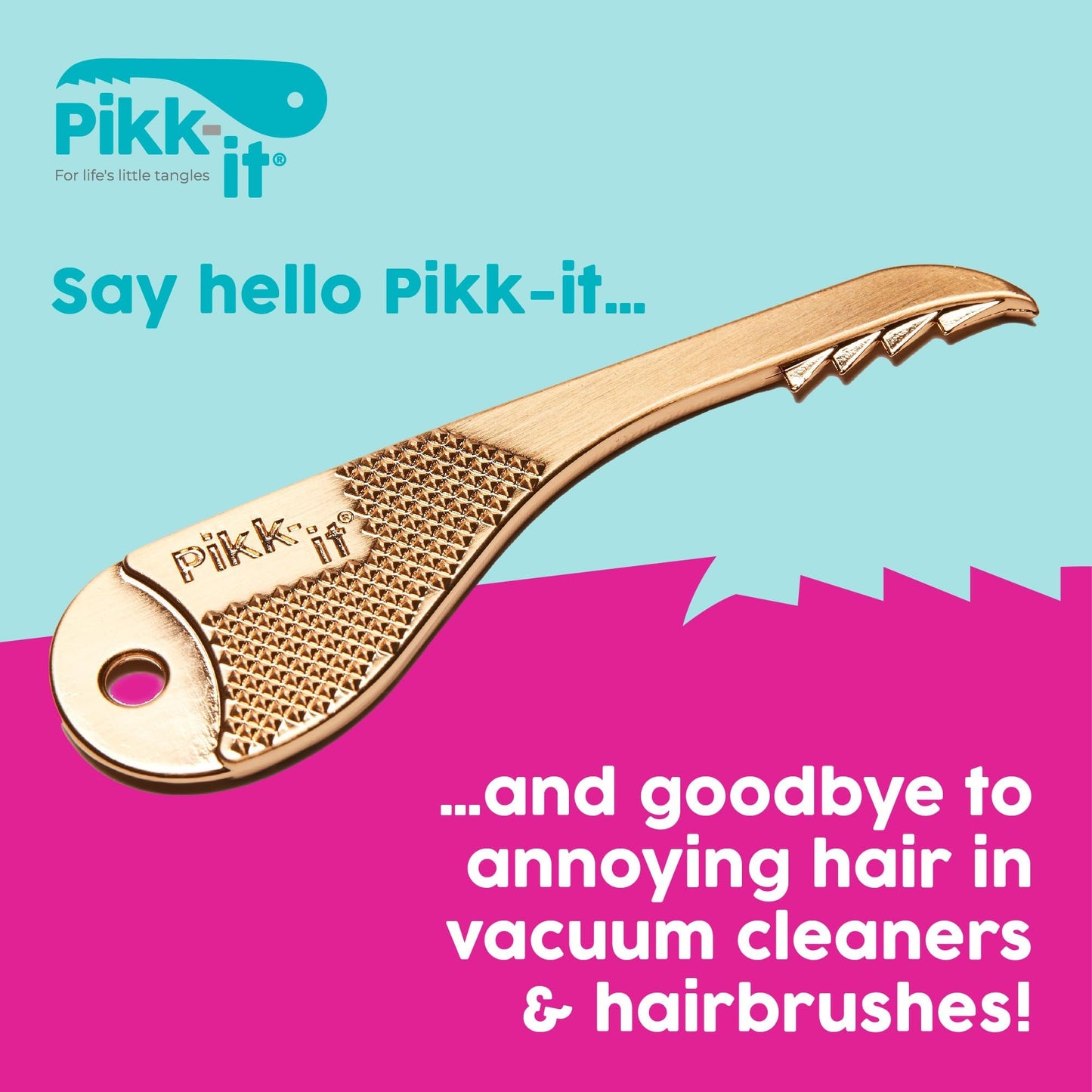 Pikk-it -As Seen on TV- Vacuum hair brush cleaner gadget designed for removing tangled hairs and fibres from vacuums and hairbru