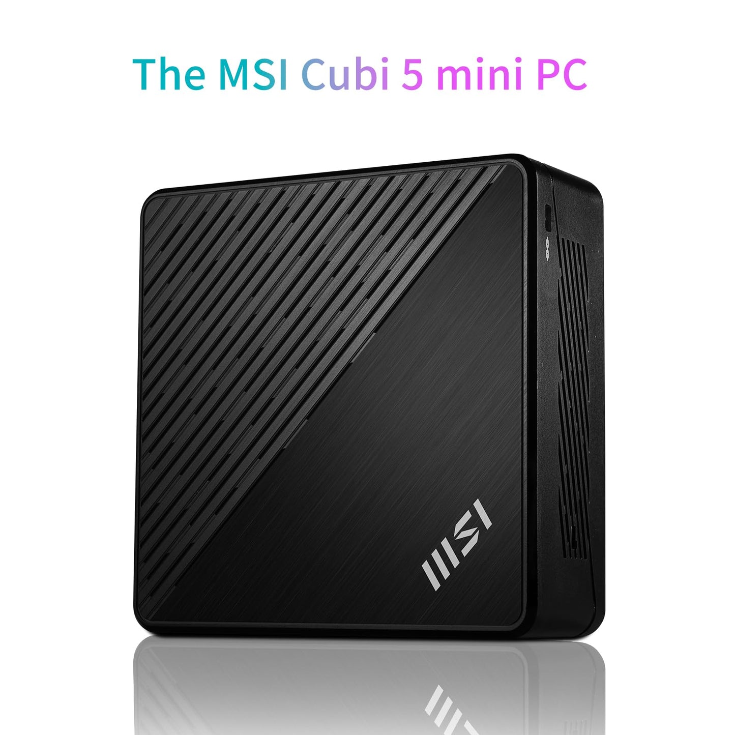 Msi Cubi 5 Professional Mini Pc, 12Th Gen Intel I5-1235U Processor (Beats Ryzen 7 5700U), 32Gb Ram, 1Tb Ssd, Wi-Fi 6, Windows 11