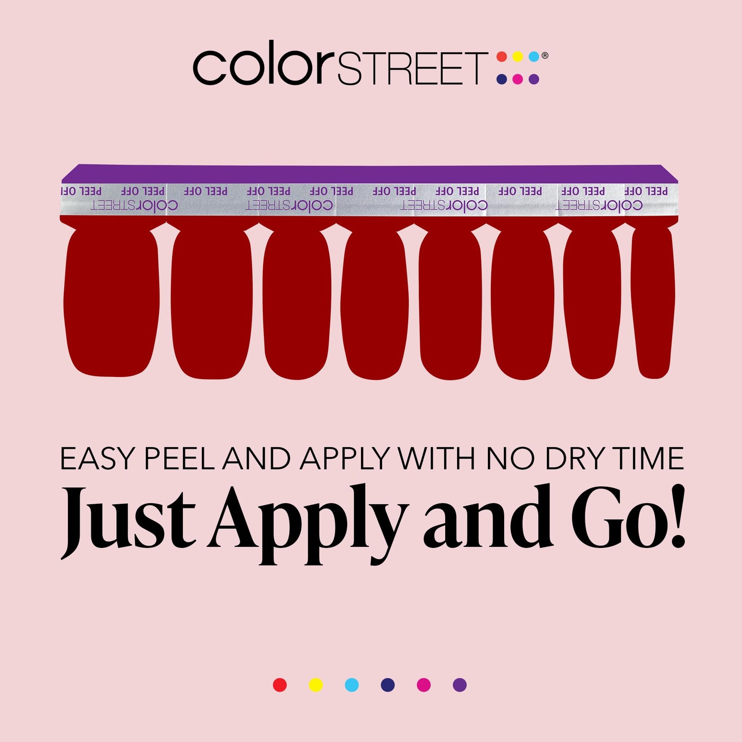 Color Street Beijing Beauty Nail Strips