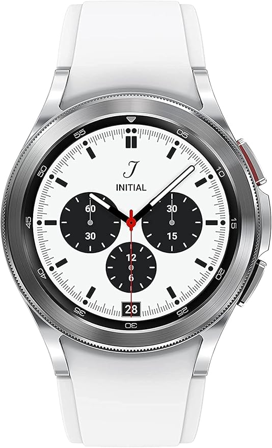 Samsung Galaxy Watch 4 Classic 42mm Smartwatch with ECG Monitor Tracker for Health Fitness Running Sleep Cycles GPS Fall D...