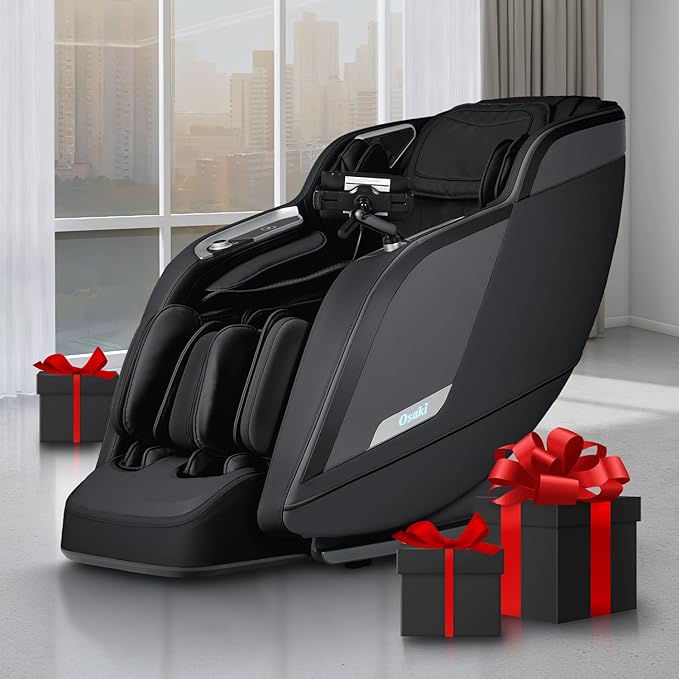 Osaki Vibe 4D l 4D Massage Mechanism l Automatic Body Scan l Deep Calf-Kneading l Space-Saving Technology l 3-Stage Zero G...