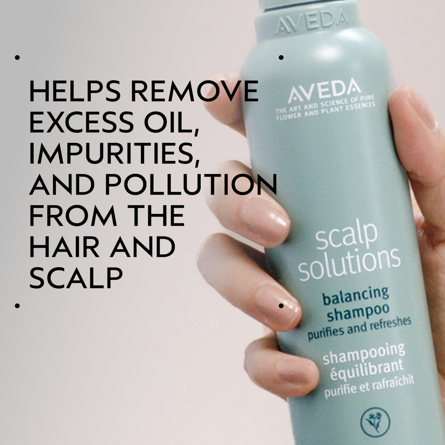 Aveda Scalp Solutions Balancing Shampoo | Gentle Purifying Shampoo for All Hair Types | Removes Pollution & Build-Up, Improves S