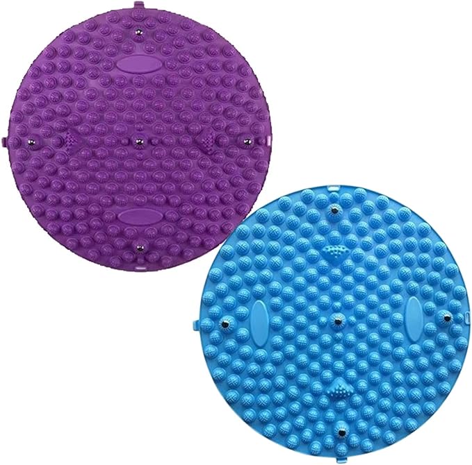 Foot Massager Mat Pressure Point Pad Feet Relaxation Pain Relief Home Magnetic Therapy Acupressure Floor Mat (Extra Large...