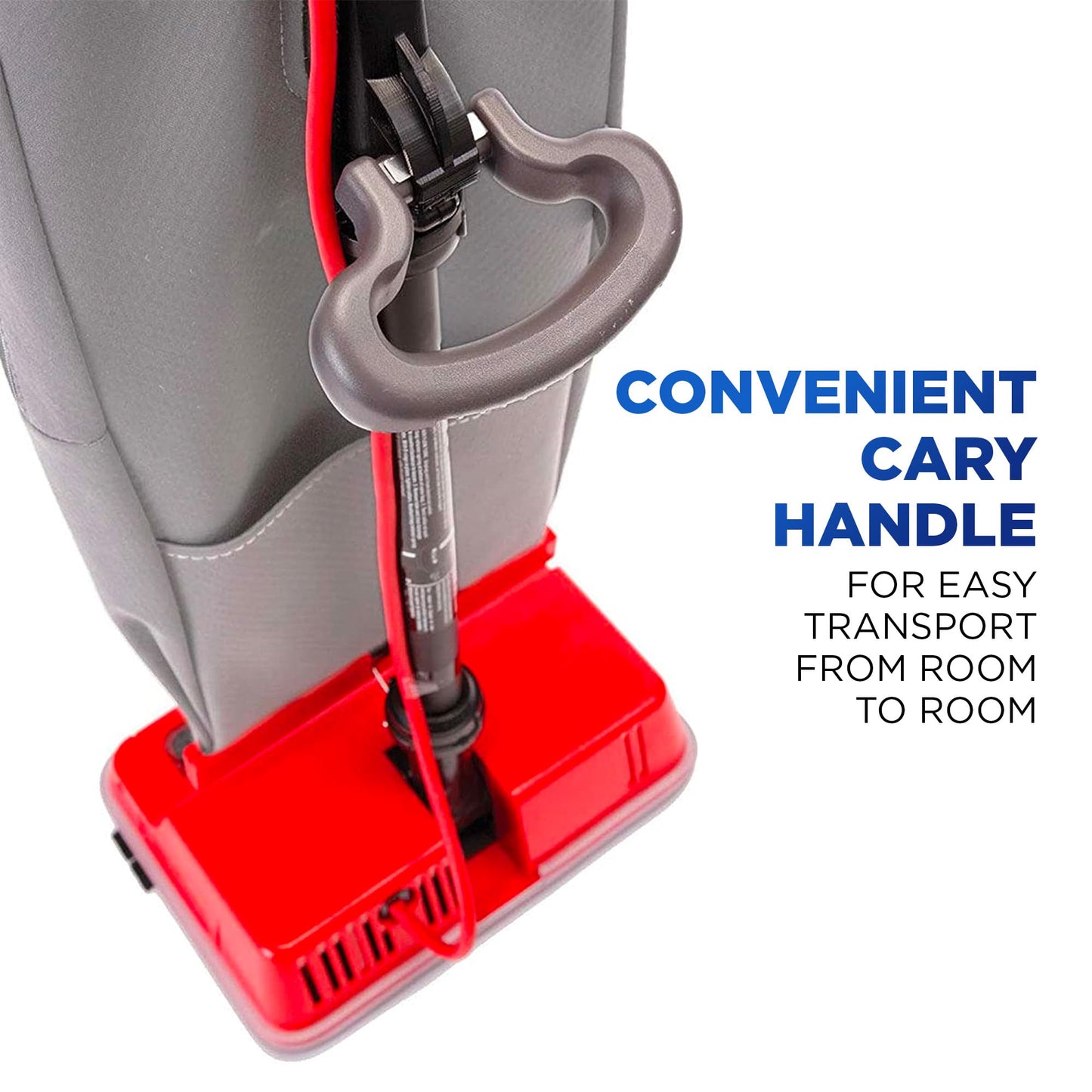 Oreck Commercial Professional Vacuum Cleaner, Bagged Upright Vac for Carpets and Hard Floor, Lightweight, Dual Speed Settings, Powerful Vacuum Cleaners for Commercial Use