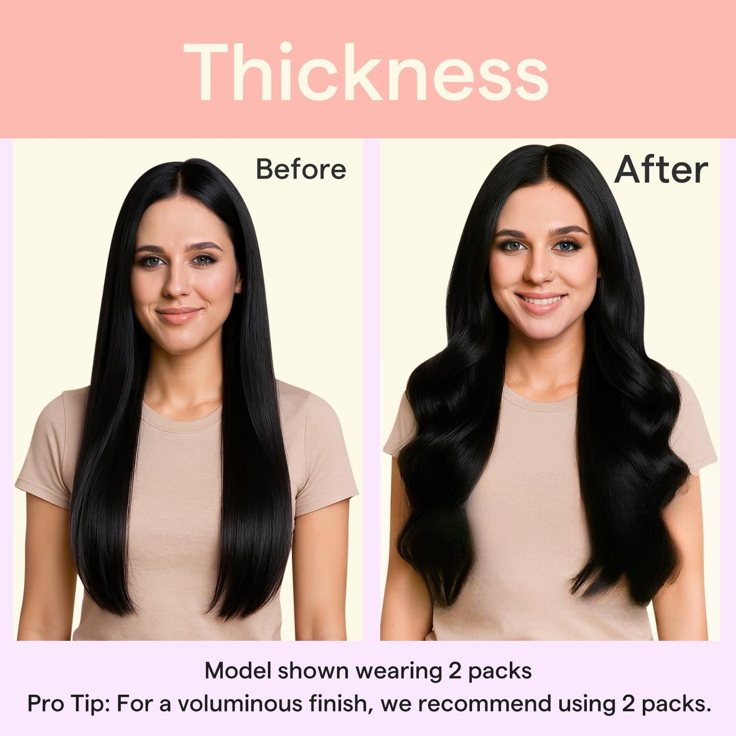 Full Shine Black Clip in Hair Extensions, Clip ins Real Human Hair for Black Women 14 Inch, Silky Straight Remy Hair Extensions,