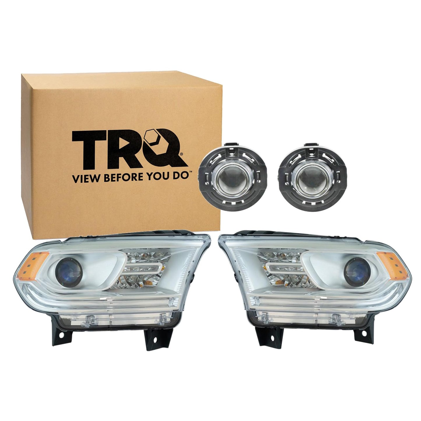 Trq Lighting Kit Ch2502256 Ch2503256 Ch2594105 Compatible With 2014-2017 Dodge Durango