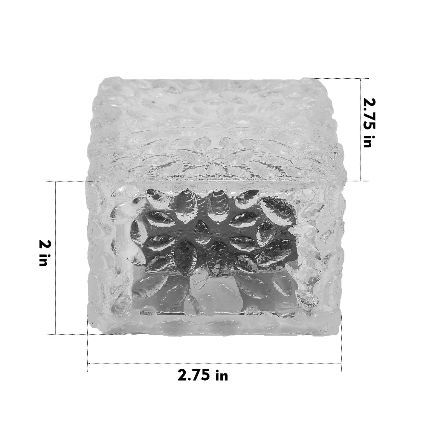 Mlknk Solar Brick Lights-Outdoor Solar Lights For Yard-Solar Brick Landscape Path Light 3 Pack Led Light Brick Garden Decor For Pathway Patio Walkway Backyard Decoration