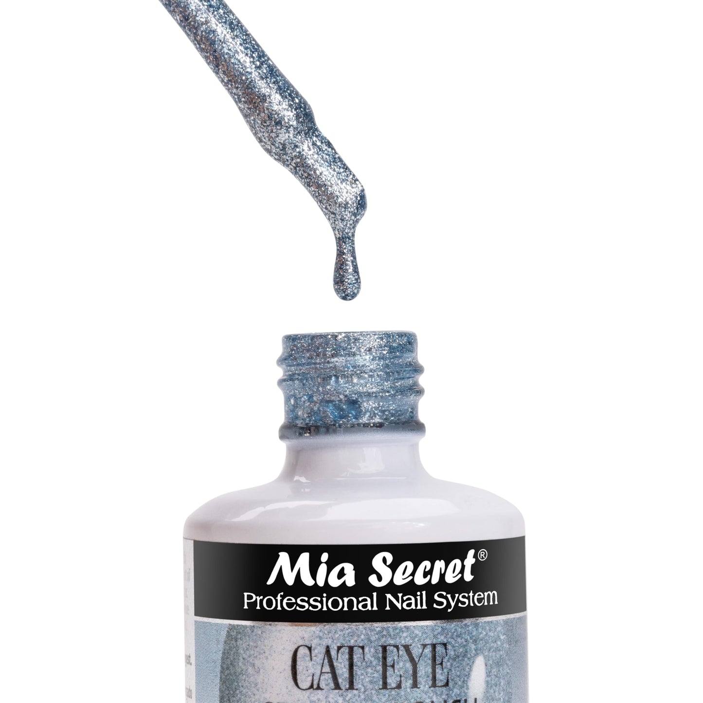 Mia Secret Gel Polish Cat Eyes MADE IN USA DIY or Salon (Apollo, 0.5)