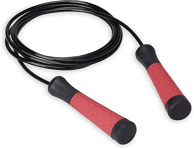 New Balance New Balance Speed Jump Rope - 9 Foot Long Adjustable Jumping Rope | Tangle-Free Skipping Cable & Ultra-Grip Ha...