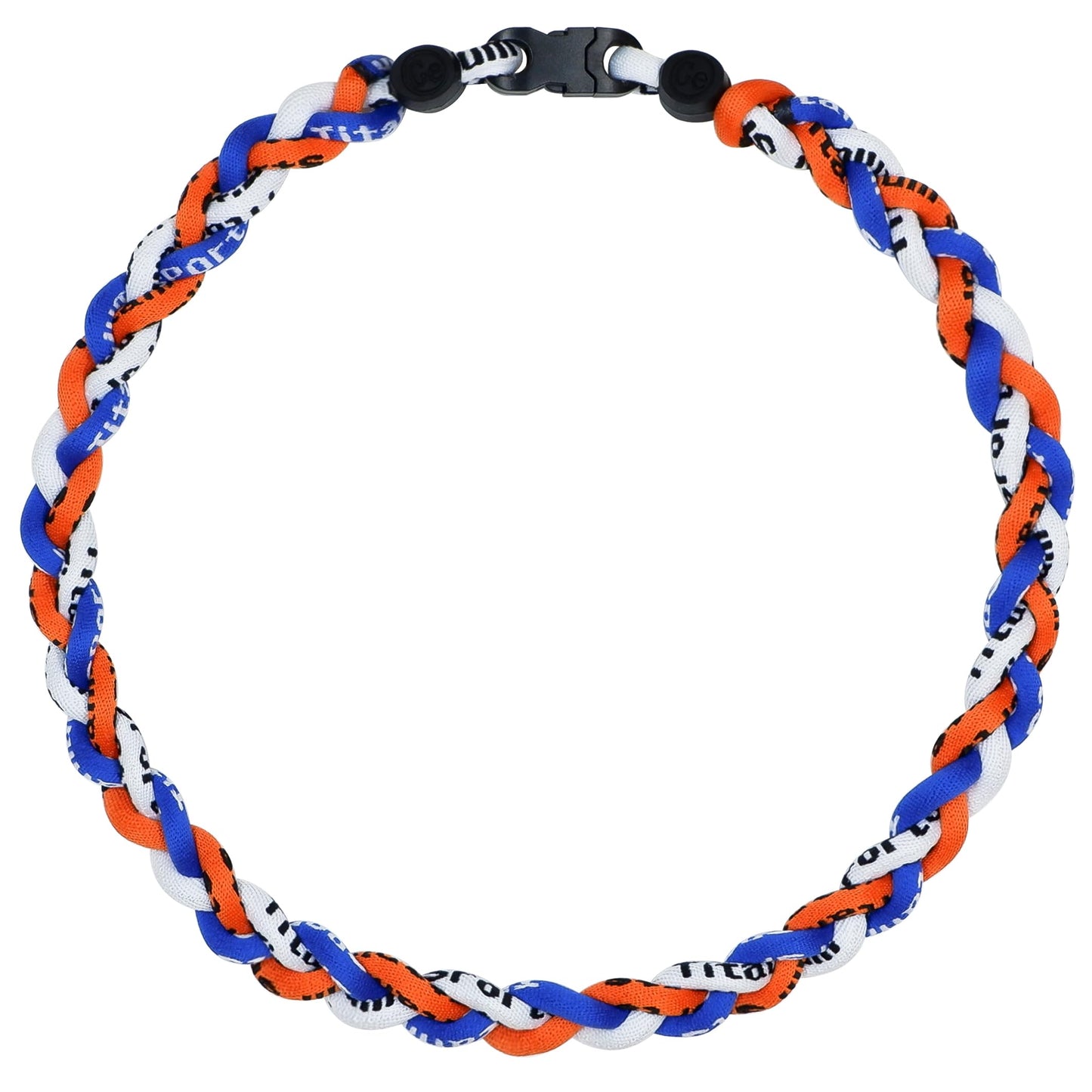 SUPBOMM Baseball Rope Necklaces, League Team Colors Braided Necklace, Baseball Team Gifts, Mets