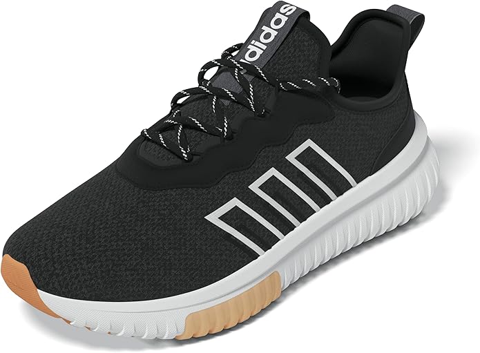 adidas Womens Kaptir Flow 2.0 Lace Up Sneakers Shoes Casual - Black