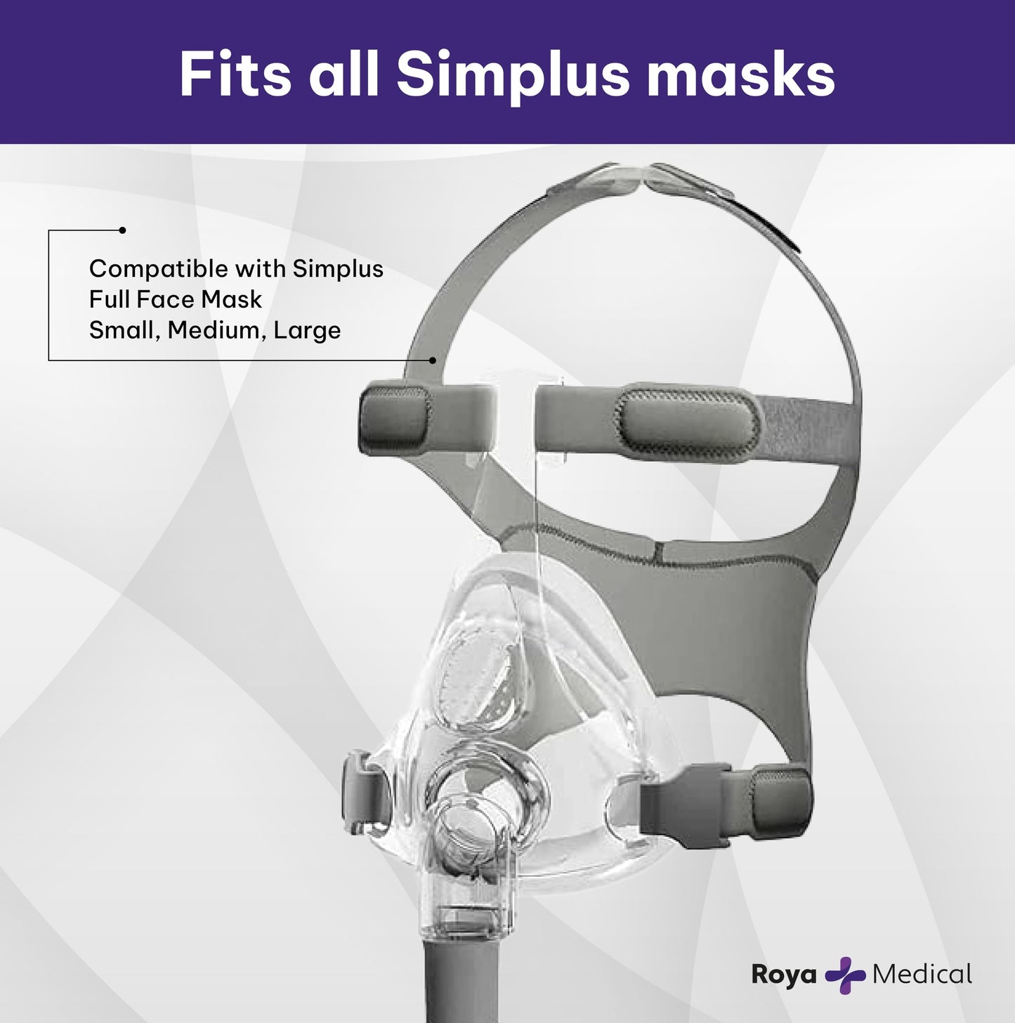Simplus Replacement Head Piece Roya Medical, Pack of 2