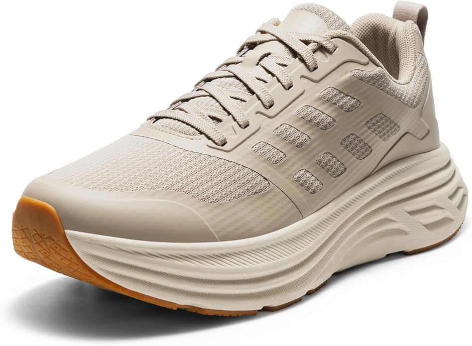 NORTIV 8 Men's Walking Running Tennis Cushioning Shoes ActiveFloat Non Slip Athletic Gym Workout Jogging Comfortable Sneakers