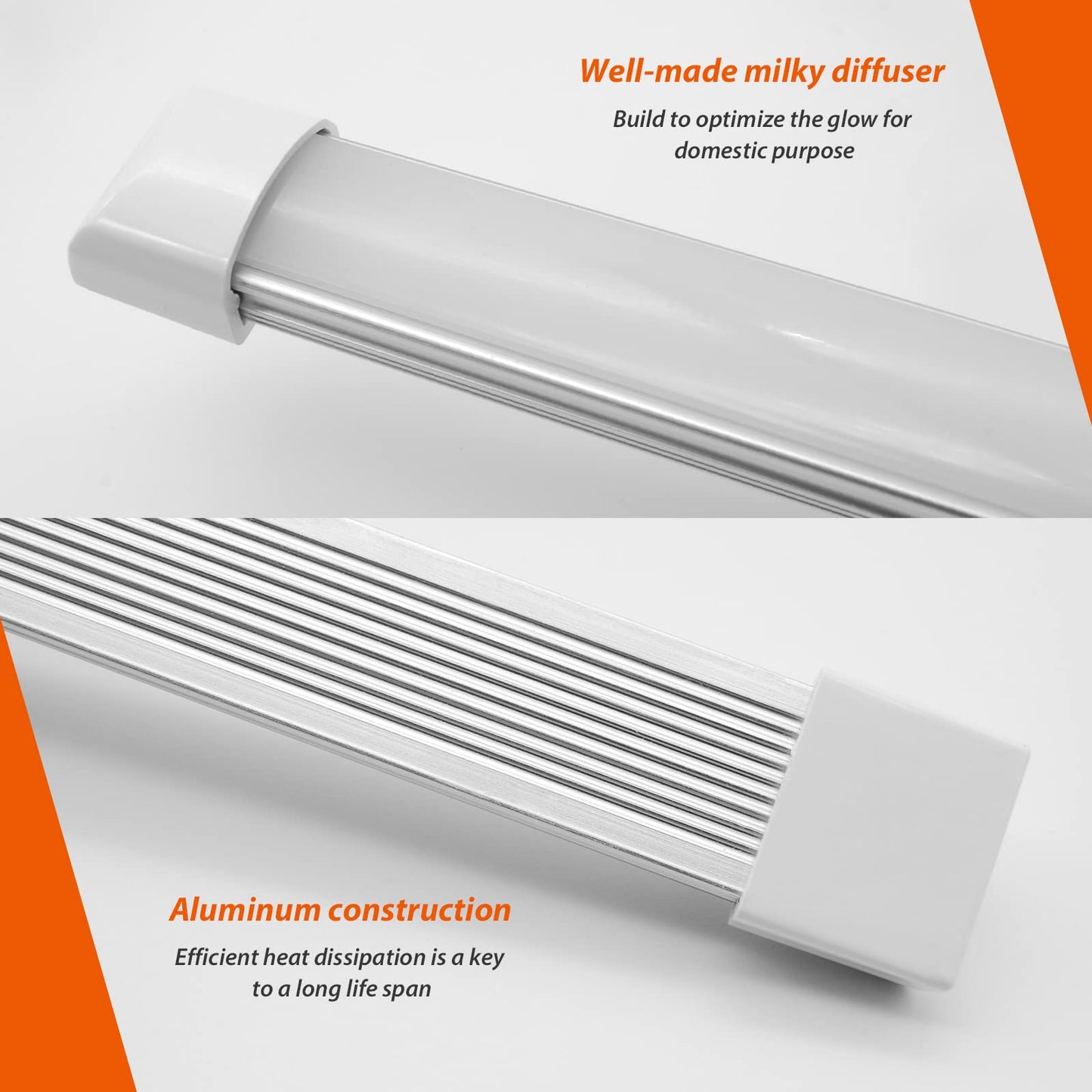 Dream Lighting 12V LED Under Cabinet Strip Light, 12 inch, Aluminum, Warm White, Model 9345083003649