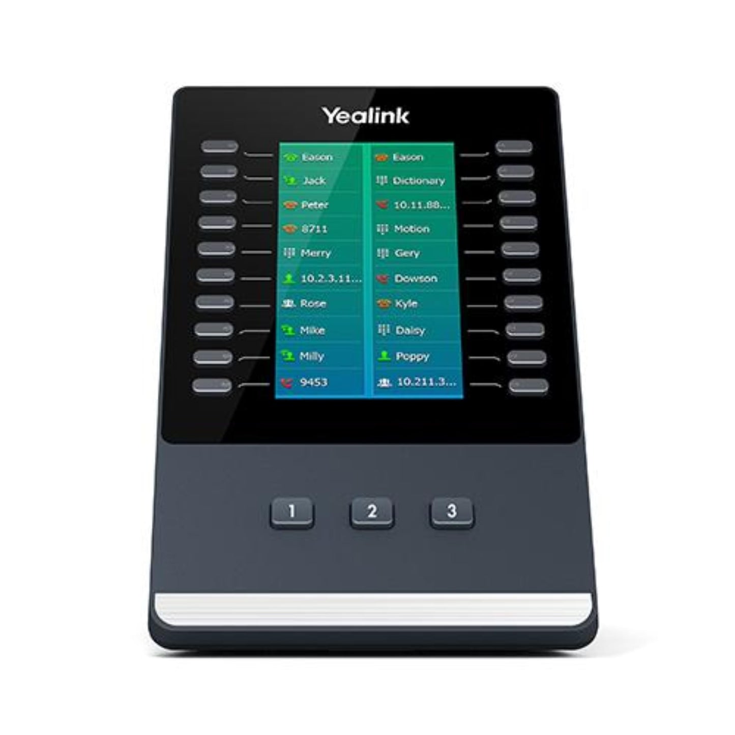 Yealink Color-Screen Expansion Module For T5 Series Black