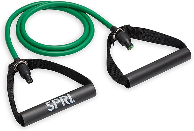 SPRI Xertube Resistance Bands with Handles – All Exercise Cords Sold Separately with Home Gym Workout Fitness Door Anchor ...