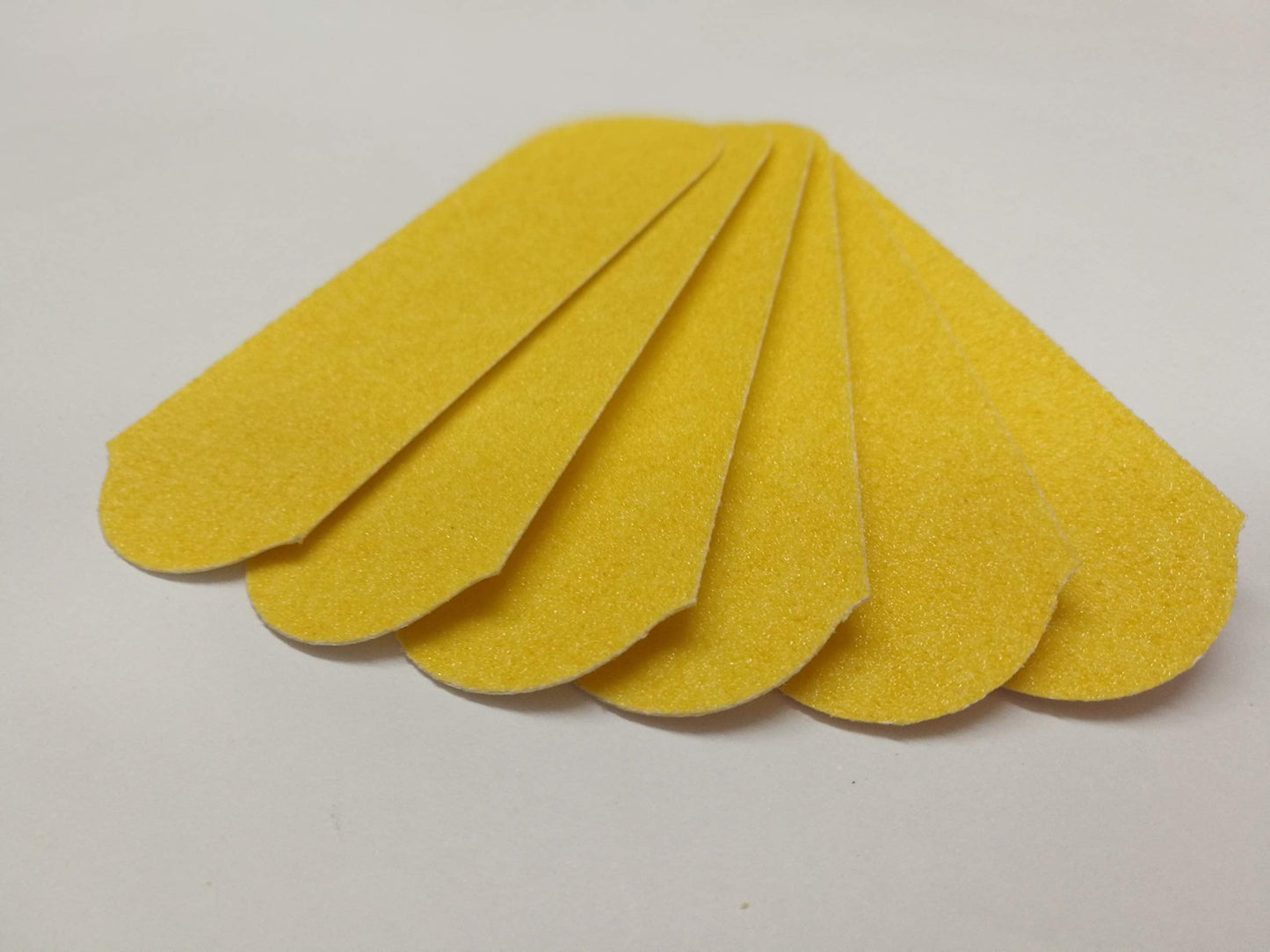 80 GRIT Stainless Steel Pedicure File Refill Pads, 60 Count (80 GRIT Yellow)