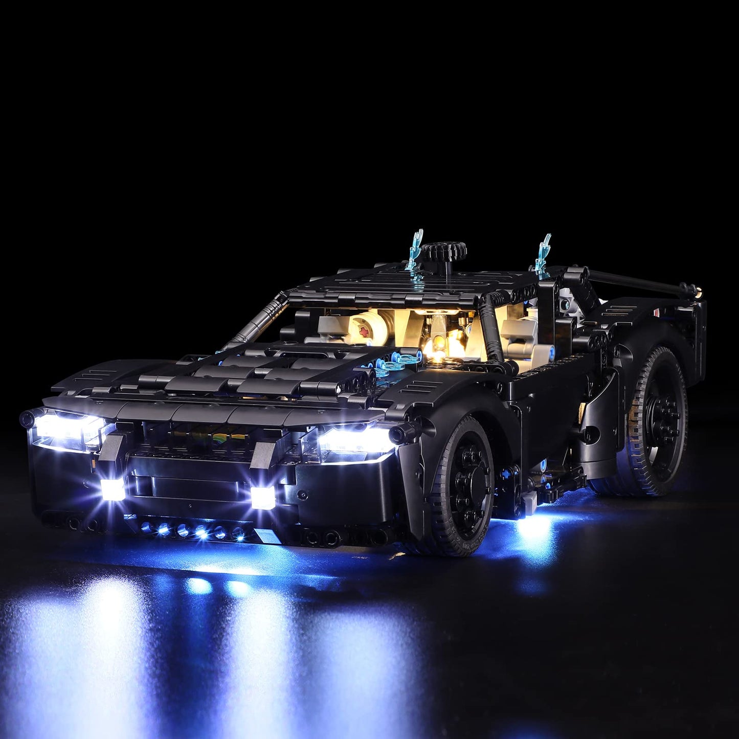 LIGHTAILING Led Light for Lego 42127 Technic The Batman Batmobile Model - Multicolor - Medium - Model 76182