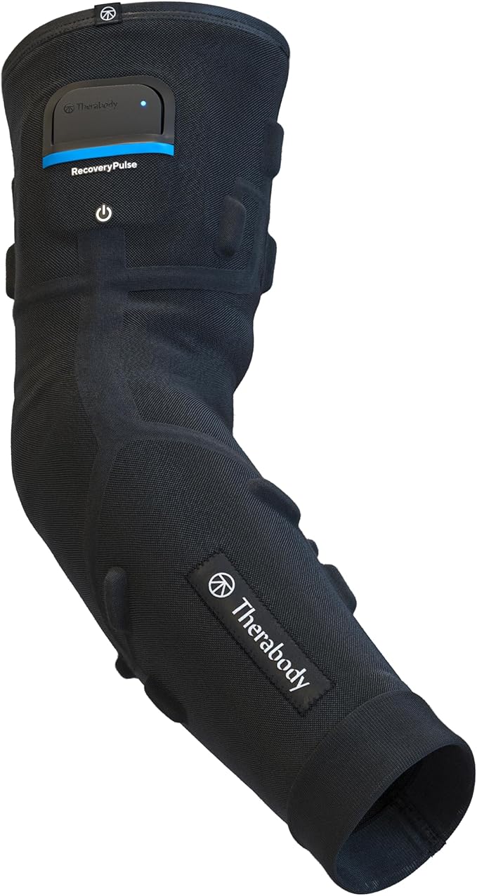 Therabody RecoveryPulse Arm - Compression and Vibration Sleeve for On The Go Relief, Reduce Soreness and Pain in Arms, Inc...