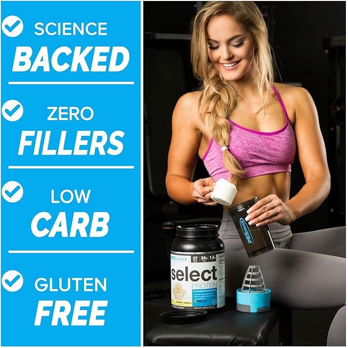 PEScience Select Low Carb Protein Powder, Chocolate Peanut Butter Cup, 27 Serving, Whey and Casein Blend, Keto Friendly, Gluten Free, Best Tasting, Clean Isolate for Women and Men