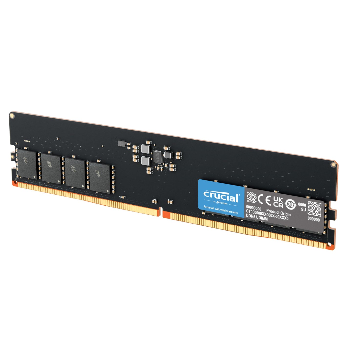 Crucial 16Gb Ddr5 Ram, 5600Mhz (Or 5200Mhz Or 4800Mhz) Desktop Memory, Udimm 288-Pin, Compatible With Intel Core And Amd Ryzen -