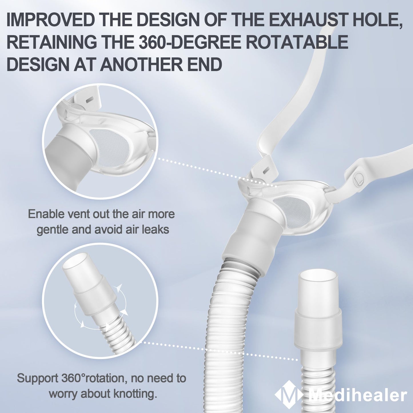 2 Pack Replacement Short Tube Frame Assembly for P10, Tube Frame Compatible with P10,Great Value New Version Tube Frame Kit Supplies by Medihealer