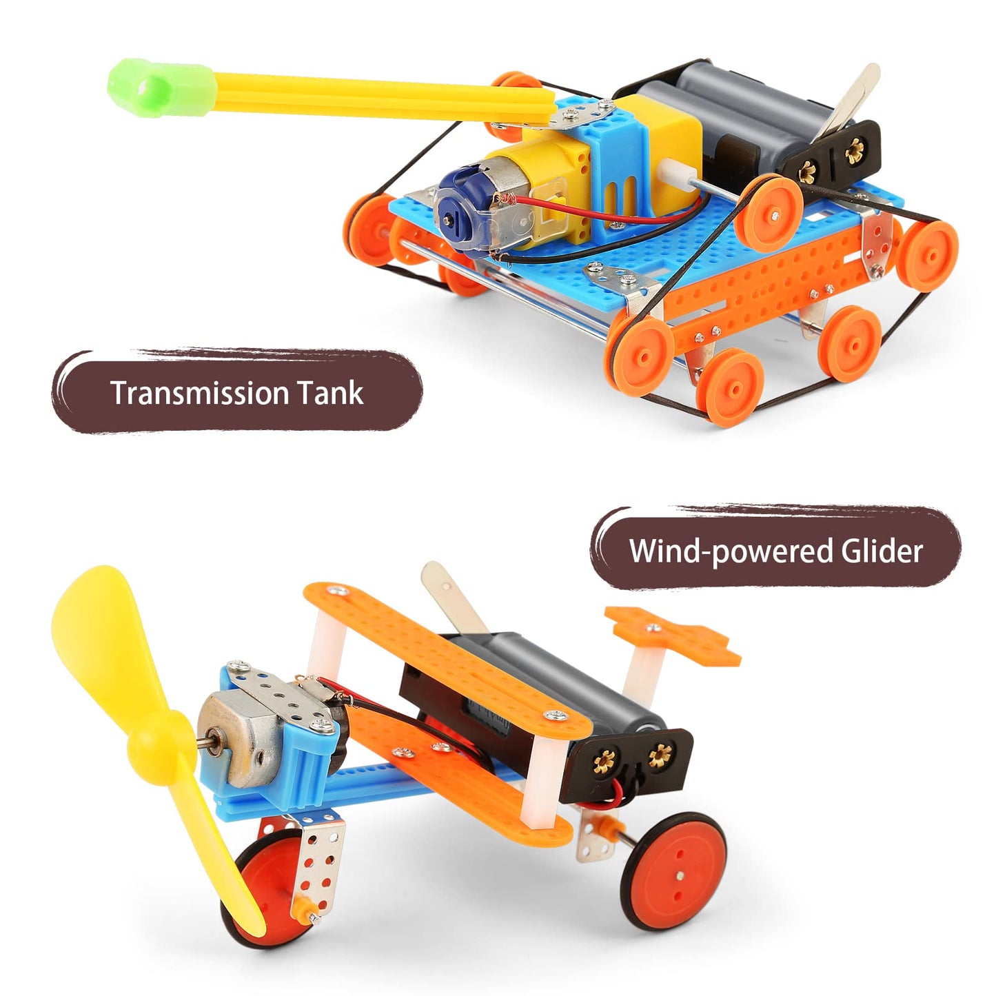 STEM Science Kits for Kids 5-7 8-12, Robotics Robot Building Car Kit STEM Toys for Boys Robots Craft 5-8 6-8, Science Activities Experiment Engineering Project Electronics 5 6 7 8 Year Old Boy Gifts