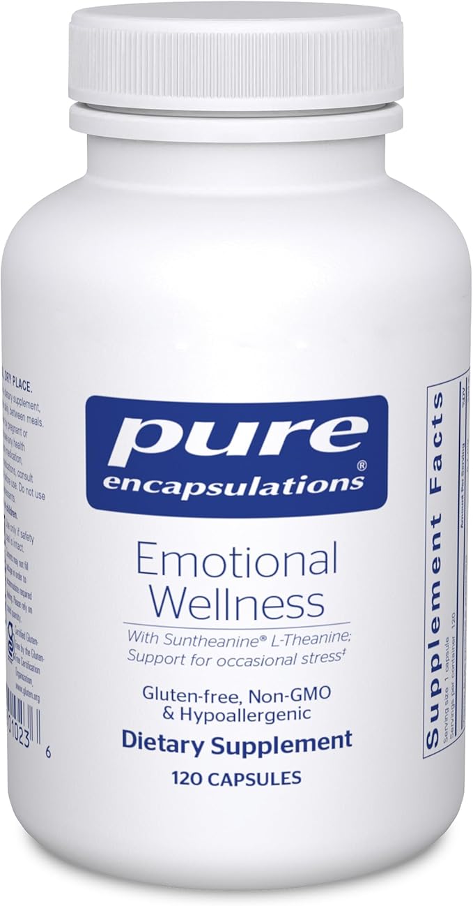Pure Encapsulations Emotional Wellness | Support for Occasional Stress* | 120 Capsules