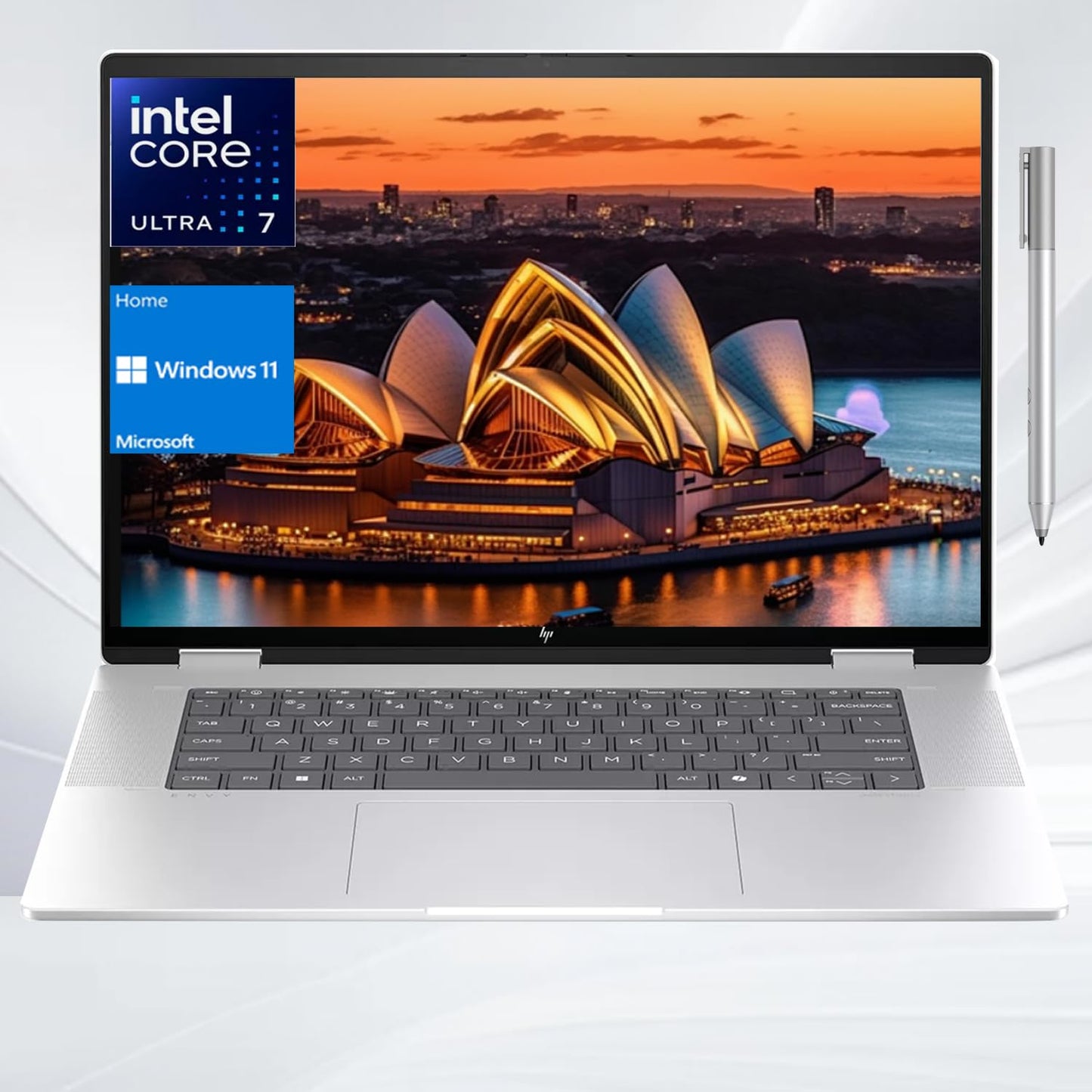 Hp Envy X360 16 Ultra 7 Ai Convertible 2-In-1 Laptop, 16 Fhd+ Touchscreen, Intel Ultra 7 155U (Beats Intel I7-1355U), 16Gb Ram,