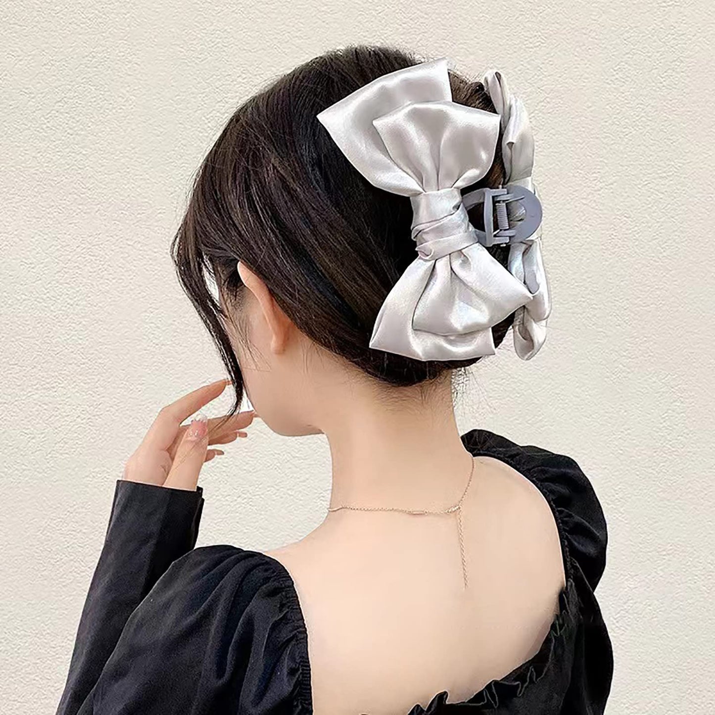 ZYIGYI 5 Inch Hair Claw Clips for Women Girl with Long Thick Hair 5 Color
