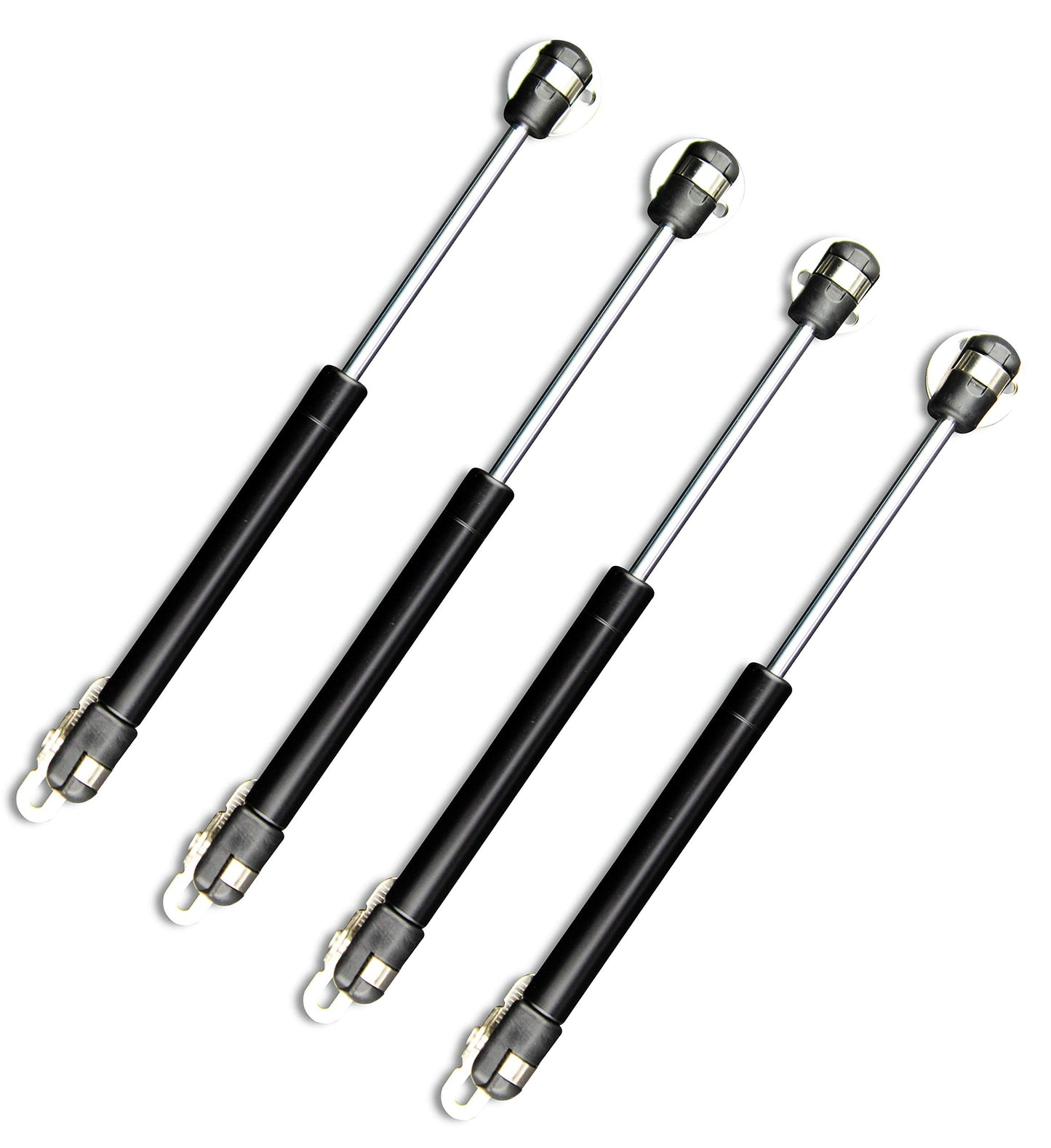 Apexstone 100N/22.5lb Gas Struts 10 Inch Gas Struts Lift Supports Gas Spring Lid Support Gas Props/Shocks, Set of 4
