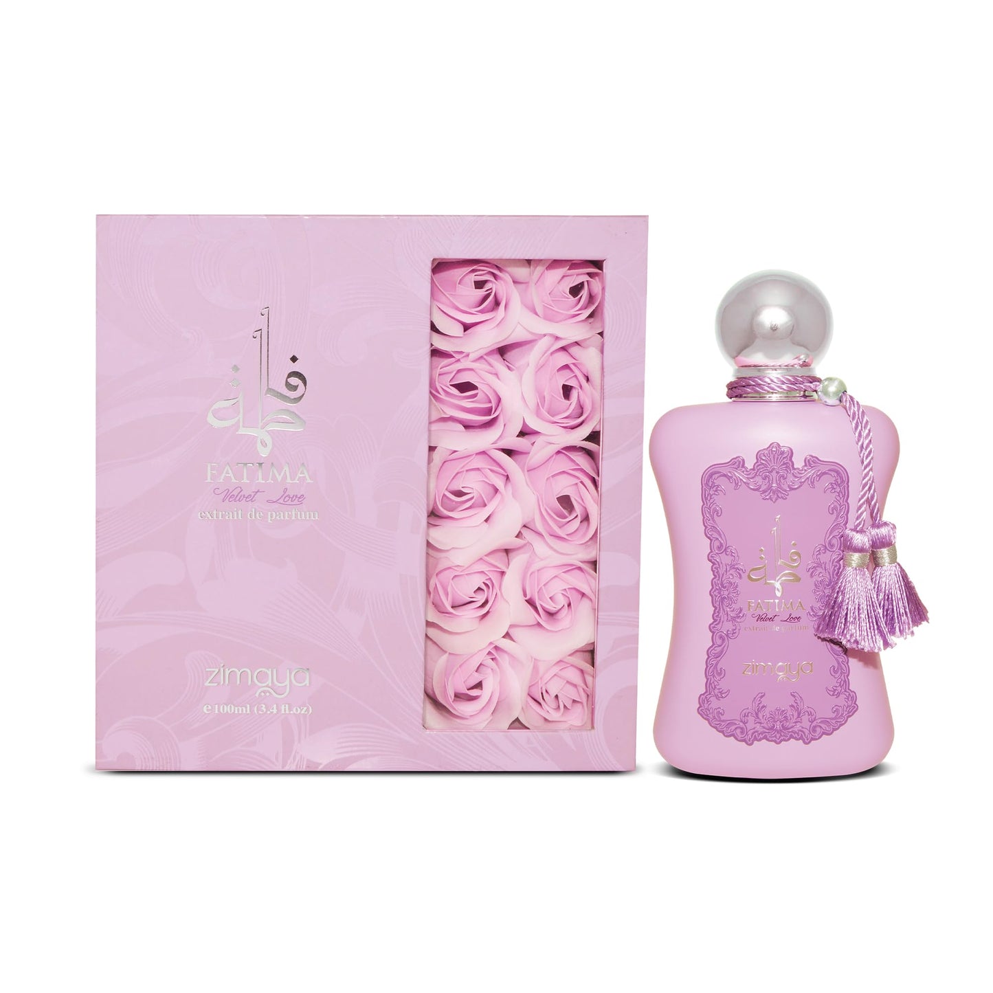 Zimaya Fatima Velvet Love Pour Femme Eau De Parfum, 3.4 Fl. Oz