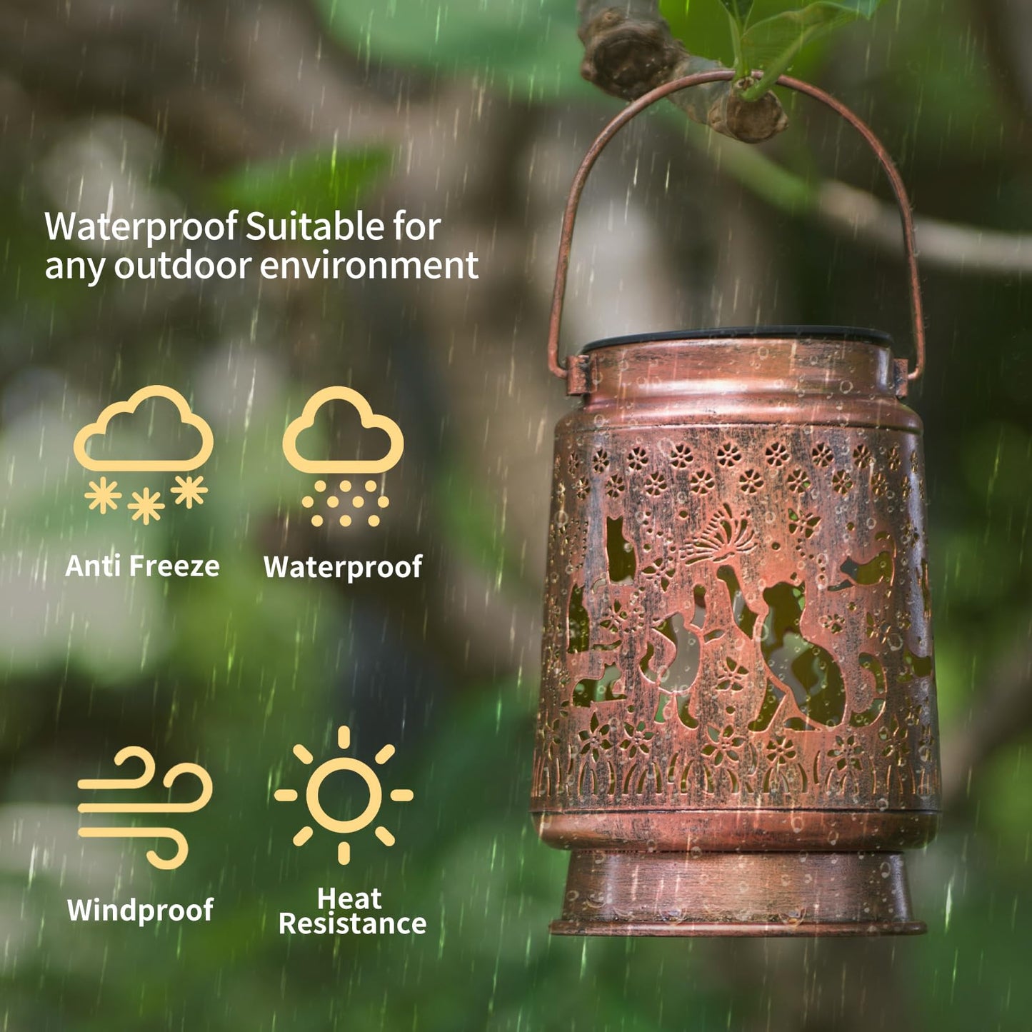 Cat Lover Gifts For Mom/Women//Grandma/Sister Cat Solar Light Gifts Mother Day Gift Solar Lanterns Outdoor Waterproof Cat Lights Led Mason Jar Hanging Lamps Decor For Garden Yard Patio
