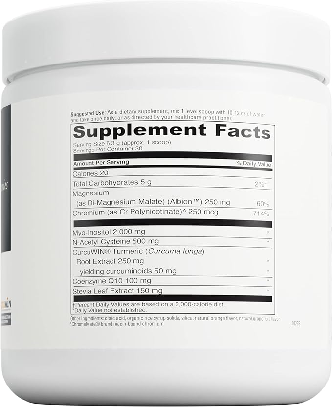 DAVINCI Laboratories - Metabolic Ovary Support - A Dietary Supplement to Support Healthy Ovarian Function and Metabolism Vegetarian, Gluten-Free, Soy-Free - 30 Servings - 6.67 Oz