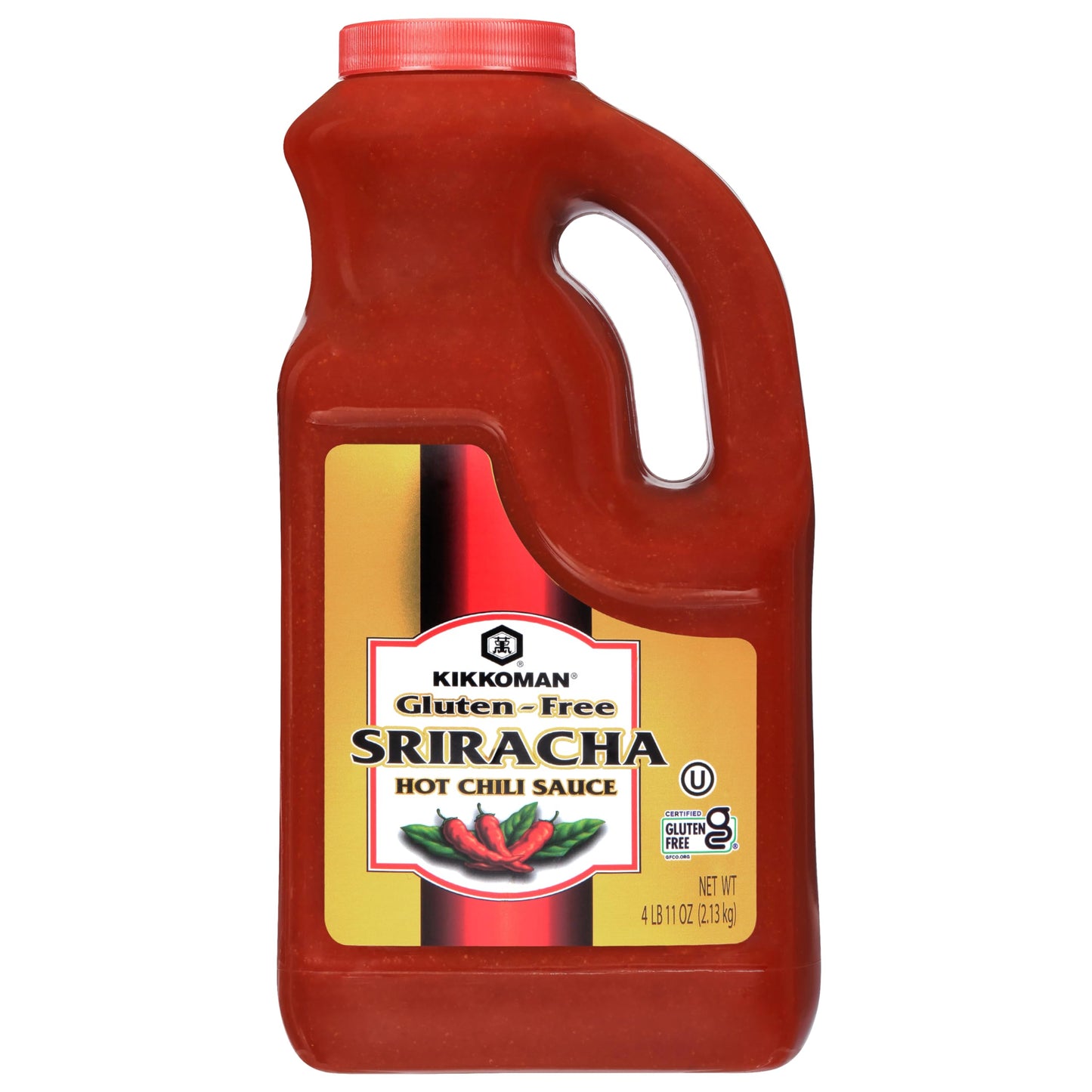 Kikkoman Gluten-Free Sriracha Hot Chili Sauce, Asian-Style Hot Sauce - Great for Sandwiches, Wraps, Pasta, Noodles, Sushi, Poke