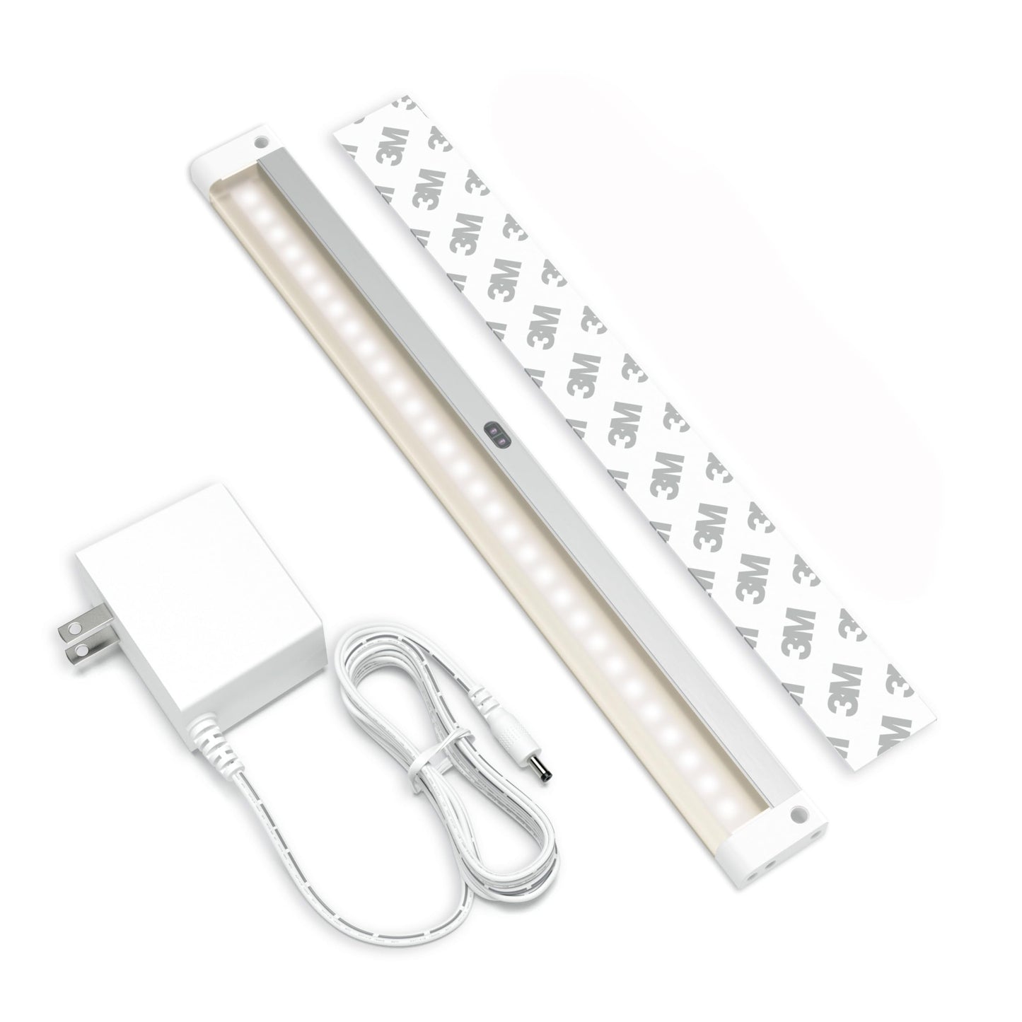 Eshine Under Cabinet Led Lighting Kit, 12 Warm White (3000K), Dimmable, Touchless Control, Aluminum, Model Elw3001Dw