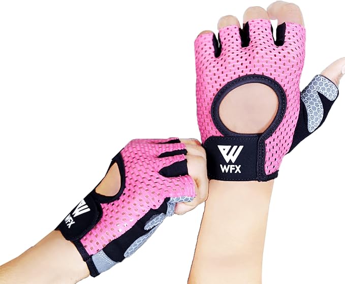 WESTWOOD FOX Weight Lifting Gloves for Men Women Gym Gloves with Wrist Wrap Support for Workout Training Exercise Fitness ...